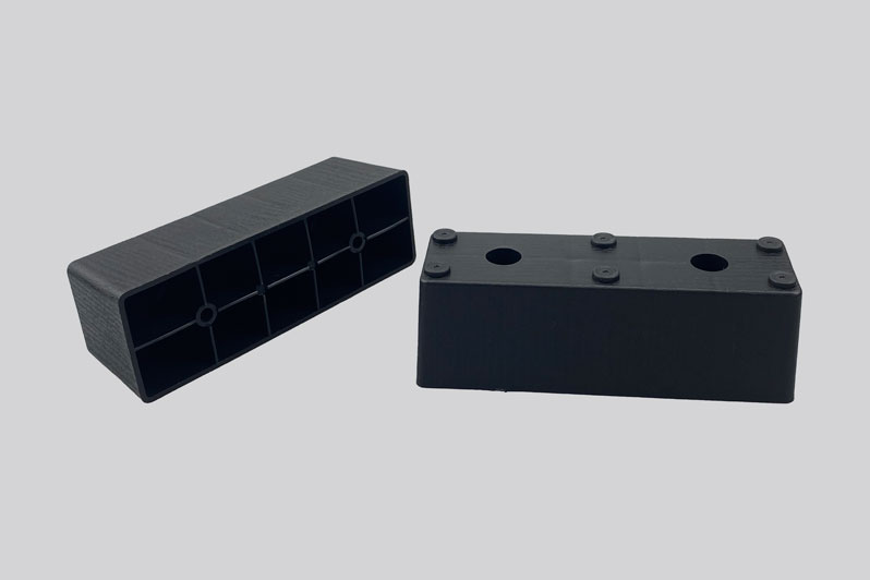 150×150×50mm Square Heavy-Duty Leg