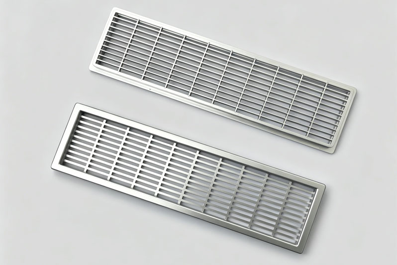 Silver Ventilation Mesh (Spray-Painted Finish)
