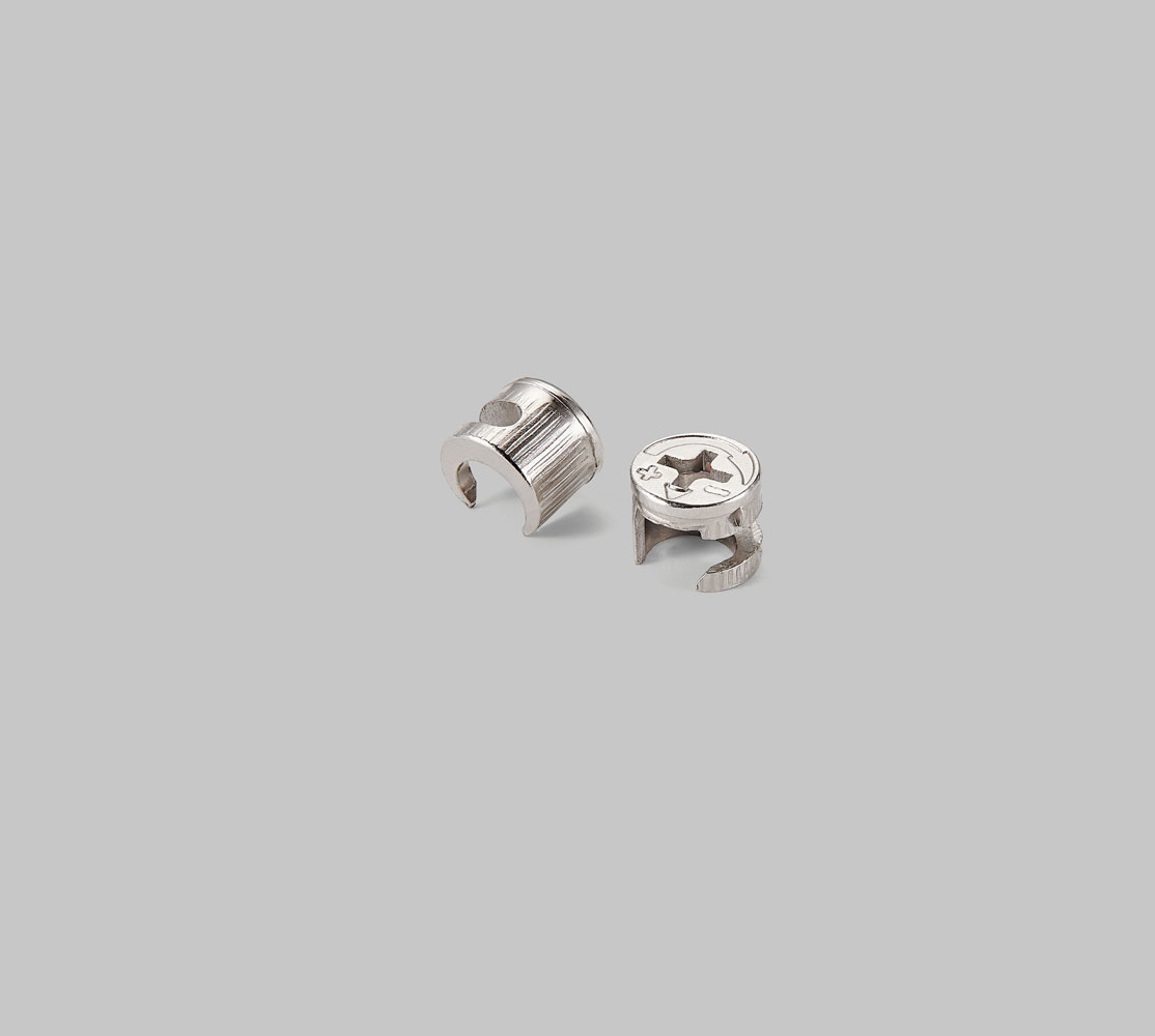 Eccentric Cam, Socket, Metal Bolt