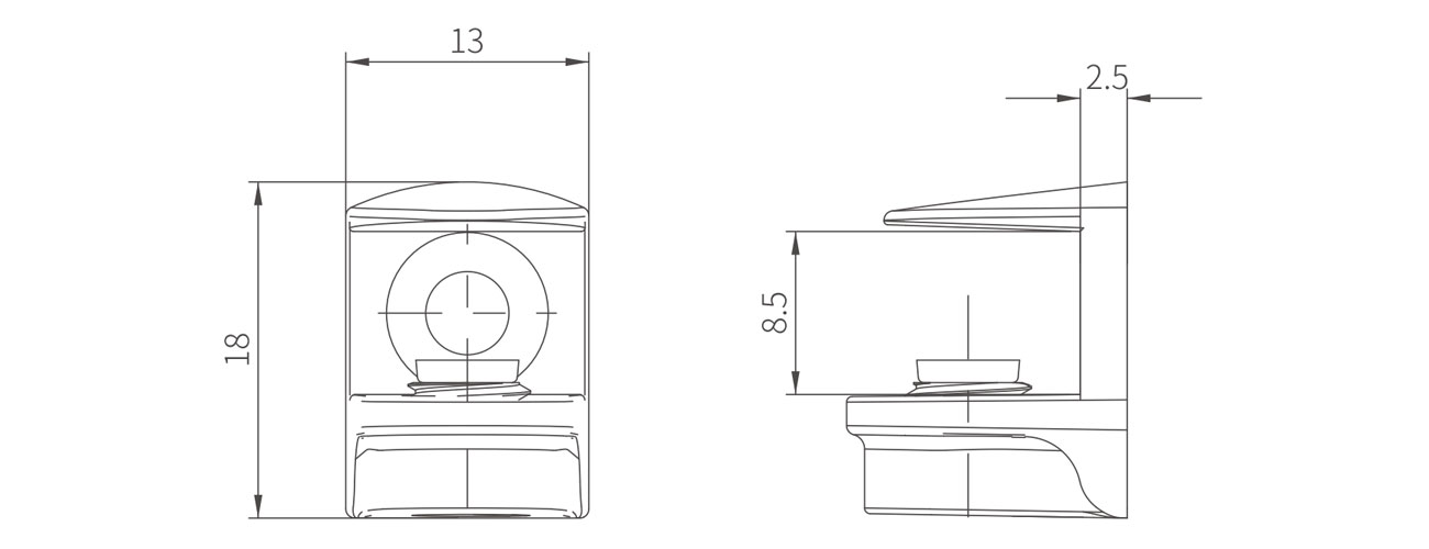 Glass Clip MK-BLJ-63-57-03