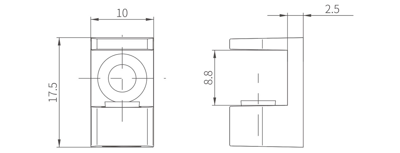 Glass Clip MK-BLJ-63-57-04