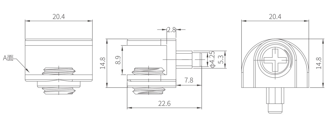 Glass Clip MK-BLJ-63-57-59