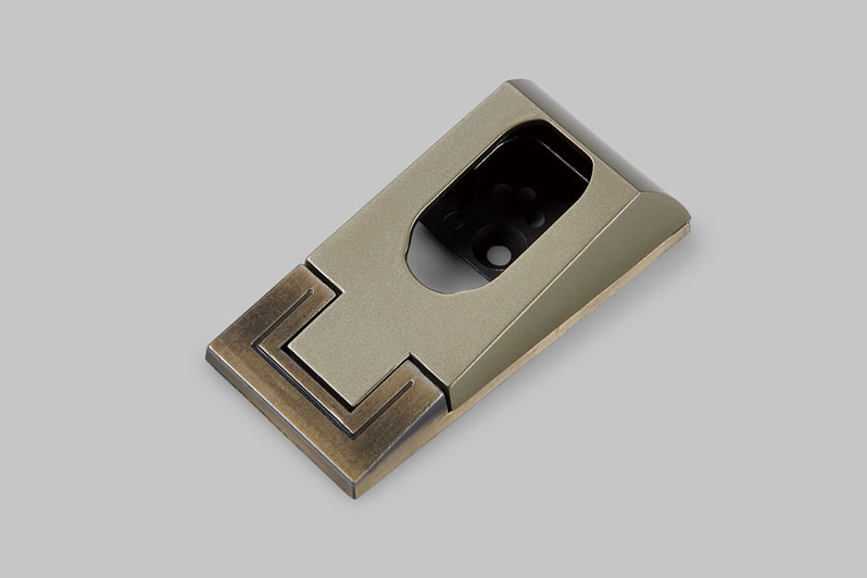 Aluminium Alloy + ABS Wardrobe Tube Support