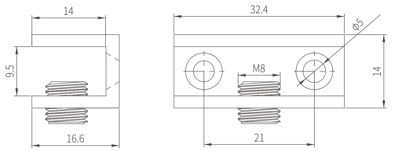 Glass Clip MK-JHD-J63
