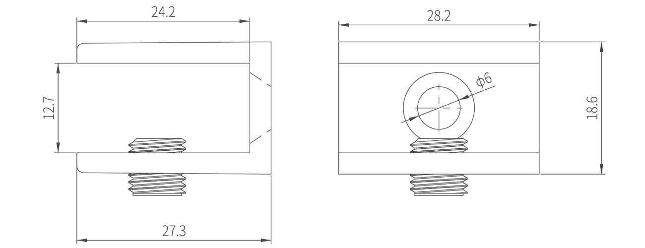 Glass Clip MK-JHD-J82