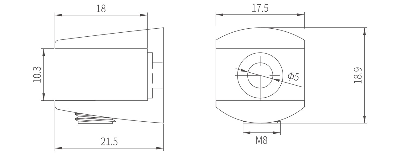Glass Clip MK-WLS-1160A
