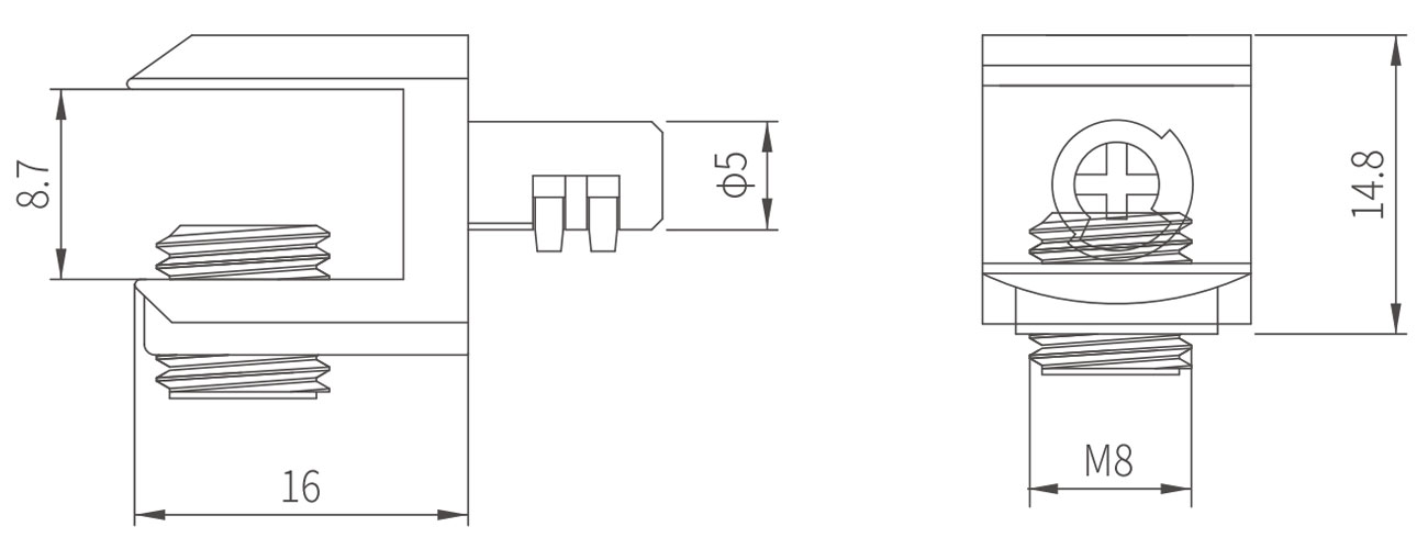 Glass Clip MK-WYT-037