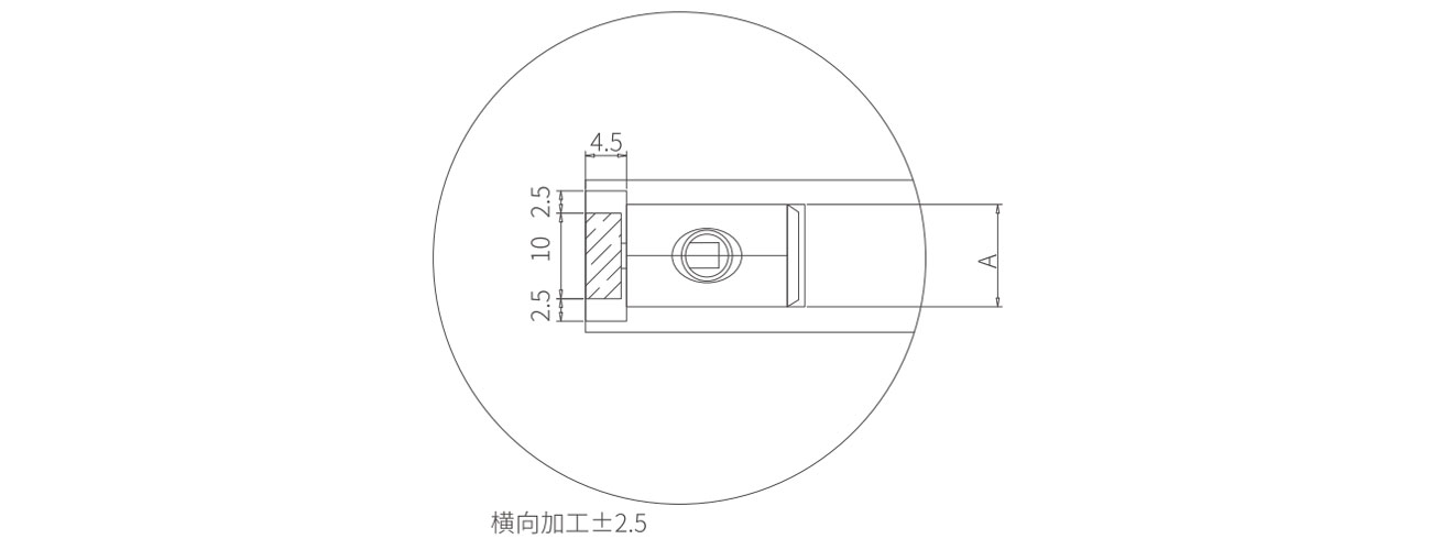 Light Type Invisible Hanger MK-GM-ATC301.12.55