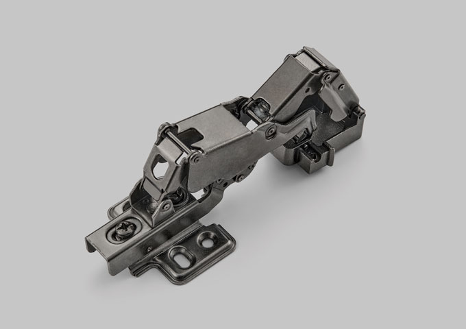165° Aluminum Soft Closing Slide on Hinge MK-HC-HH-BG-LKJL165D