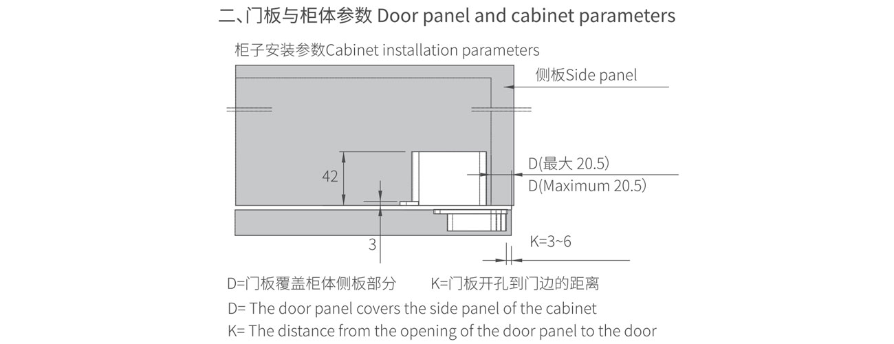 Light-weight Hinge (2.0) MK-KY-TDJ2.0-25KG