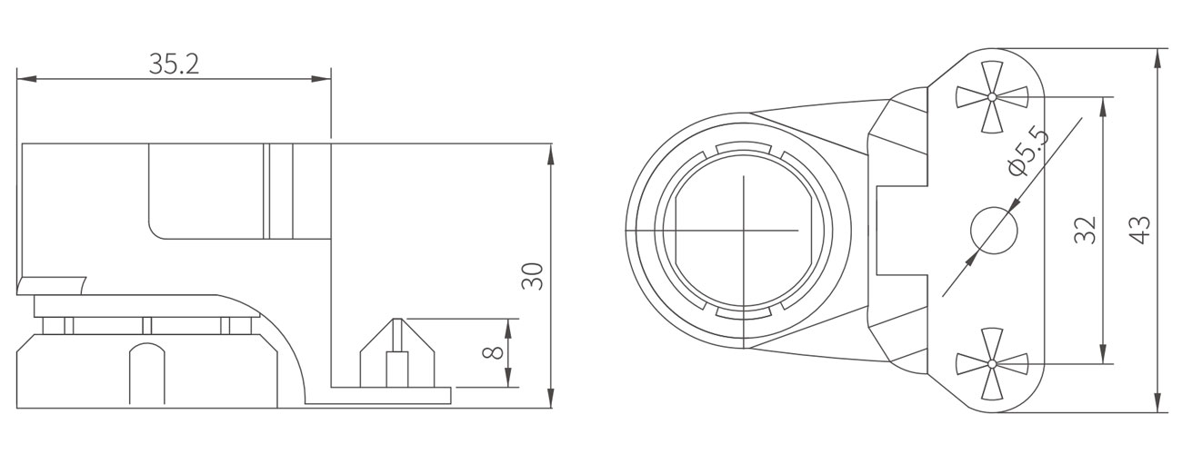 30 Adjustable Foot MK-DG-30