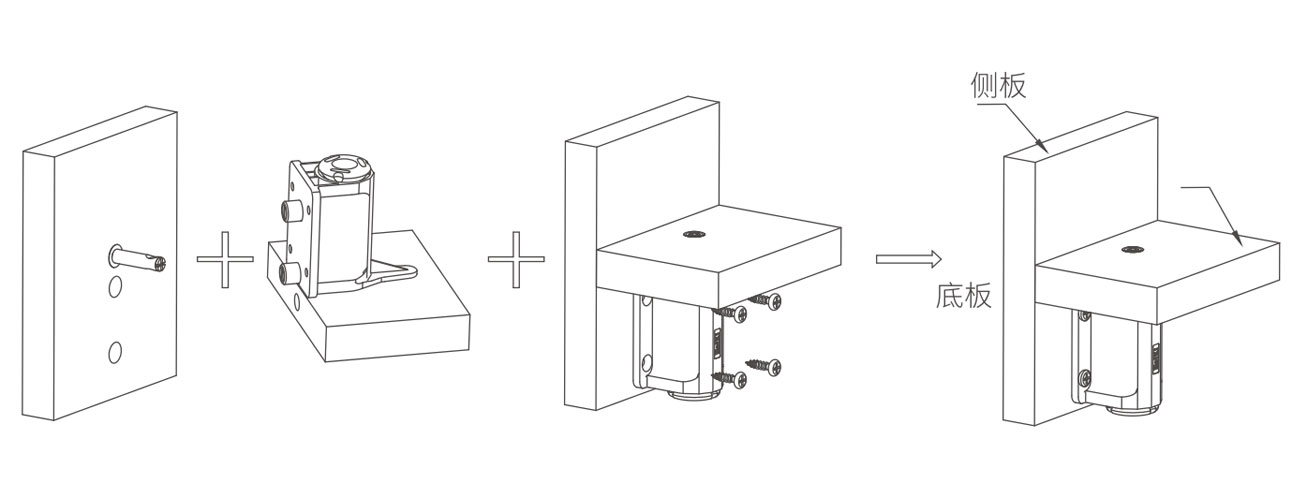 Adjustable Cabinet Foot MK-YG-40-04-20