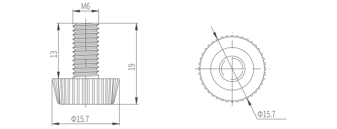 Fixed Adjustable Foot MK-XQ-A8302