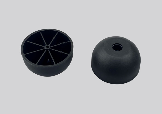 86mm Half-Round Sofa Leg – 45mm Height MK-SFJ-HJD-002