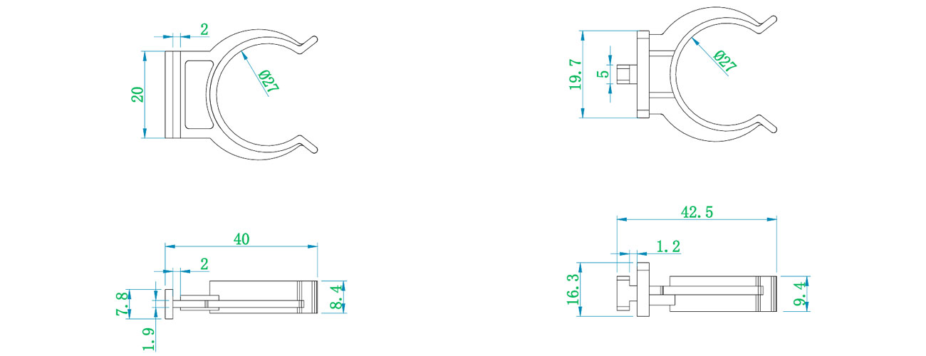A150B Adjustable Leg (Range: 145–175mm) MK-TJJ-HJD-104
