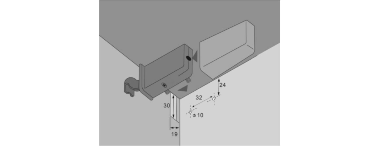 Cabinet Hanger AC05