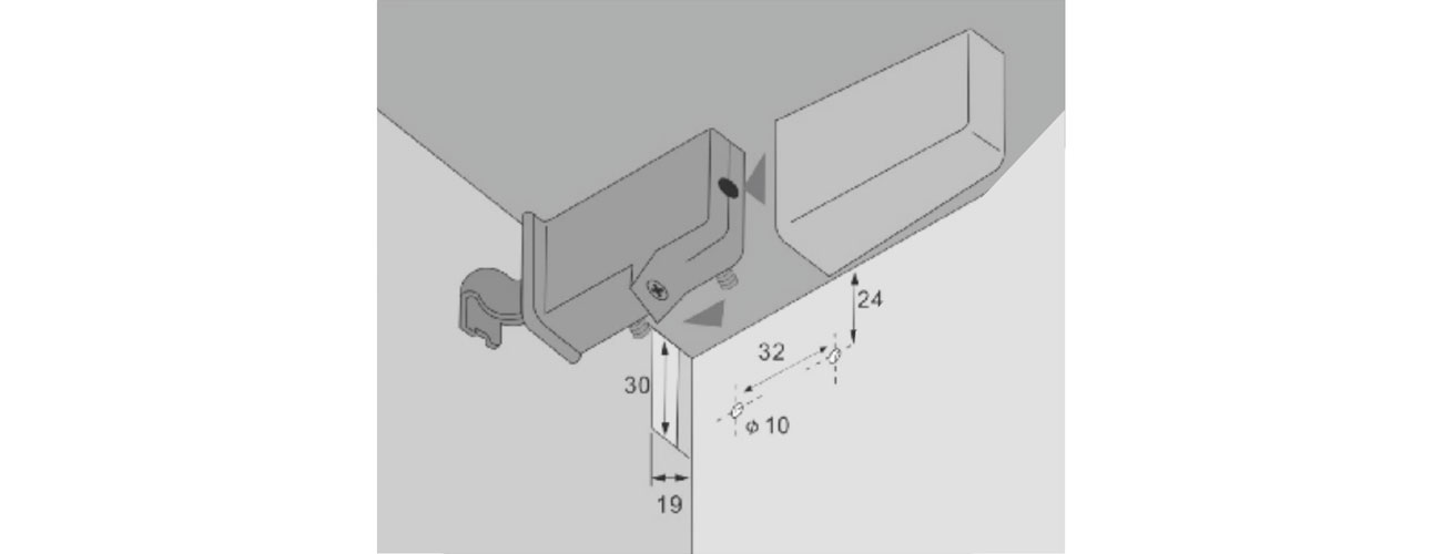Cabinet Hanger AC10