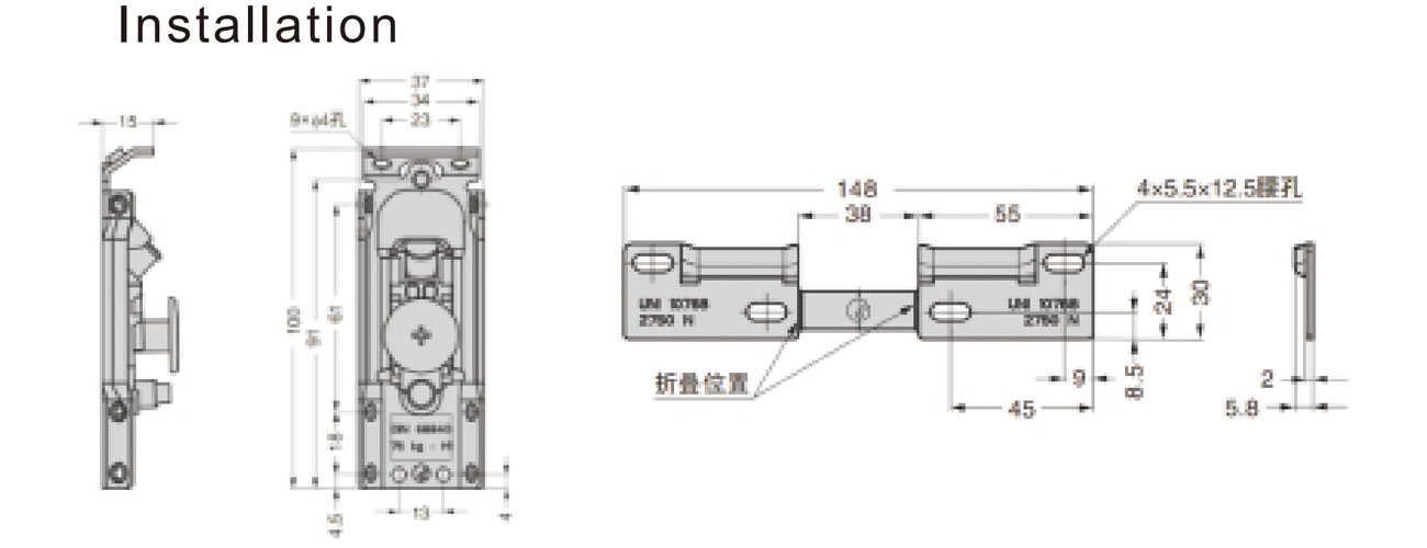 Drill-free Hidden Cabinet Hanger EE04