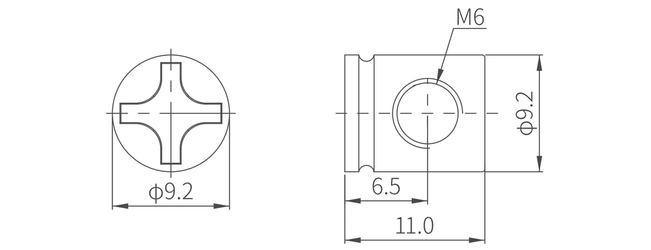 Barrel Nut MK-ZA-52-00-08