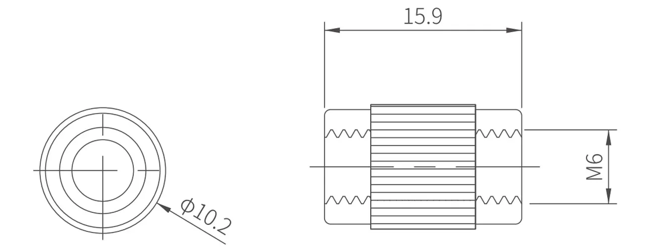 Bidirectional Connector MK-6*16SXLJJ