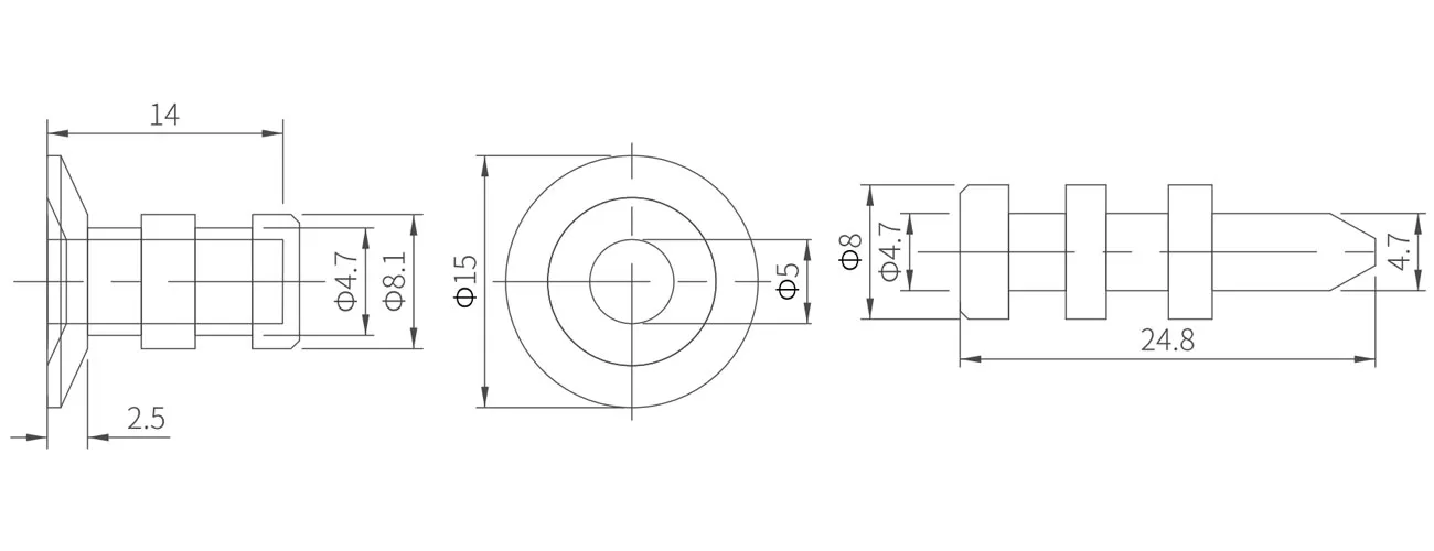 Copper Bush MK-Φ8TT