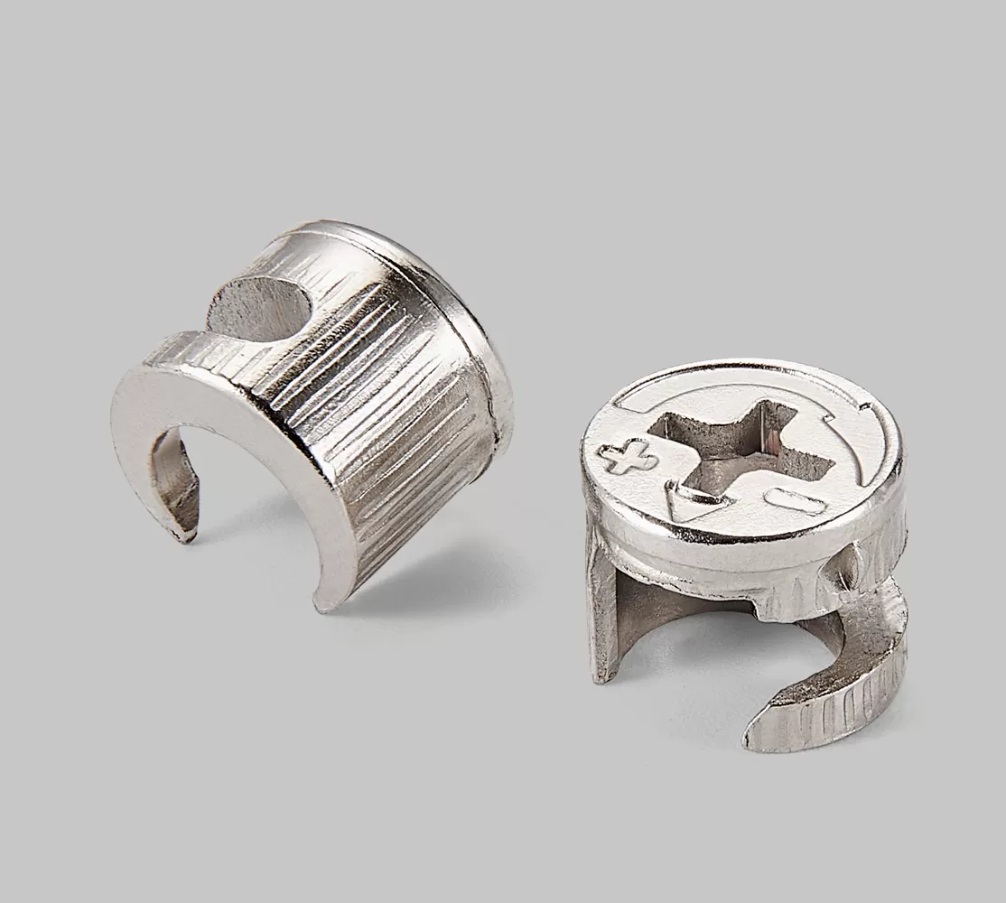Eccentric Cam, Socket, Metal Bolt