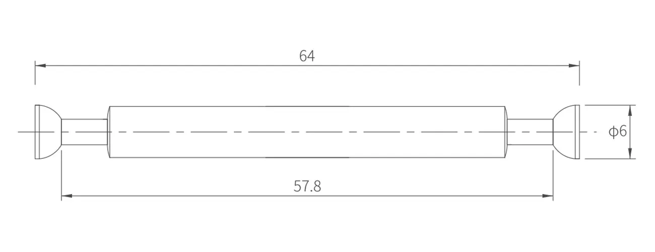 Double-ended Bolt MK-64