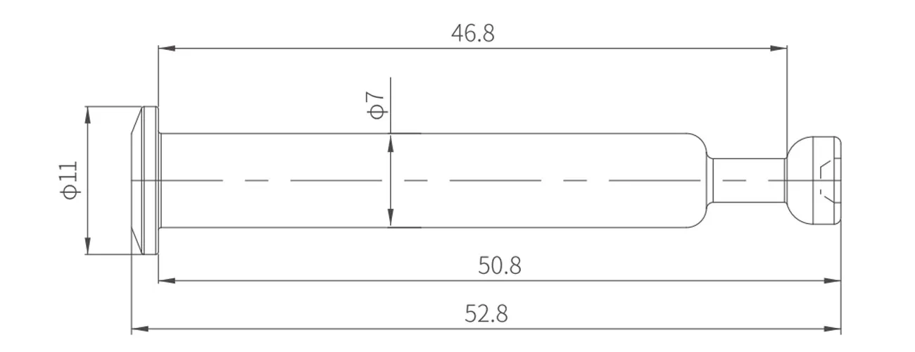 Single-ended Bolt MK-DTG-3-8