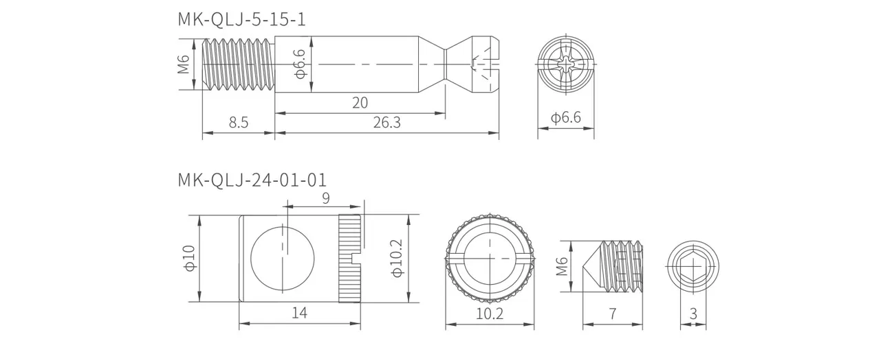 Strong Connector MK-QLJ-5-15-1