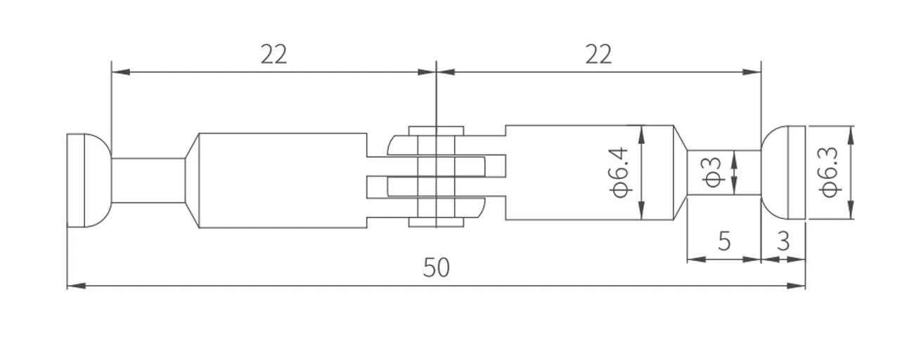 Double Folded Bolt MK-SZ-3-10-7