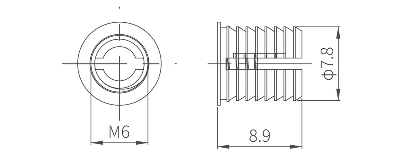 Nylon Nut MK-YMJ-30-01-12