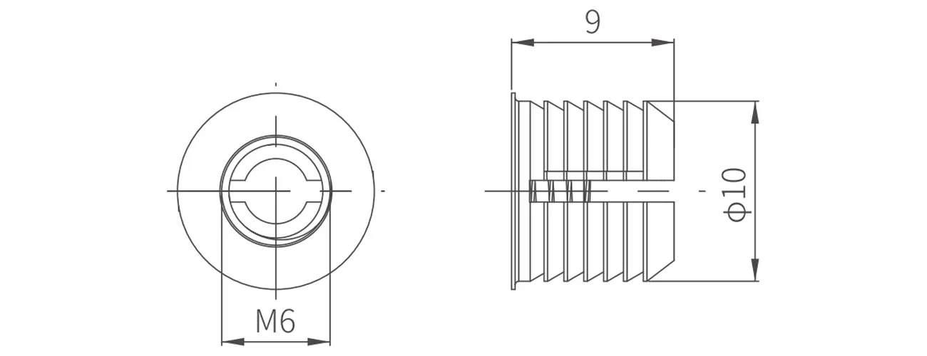 Nylon Nut MK-YMJ-30-07-03