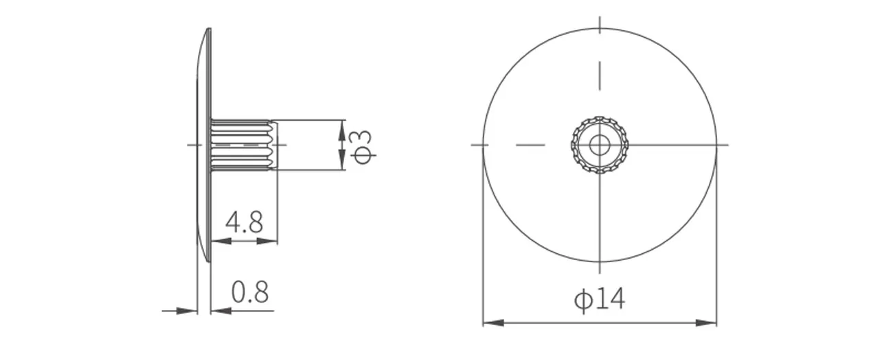 Plastic Cover MK-KG-32-01-02 6# 12