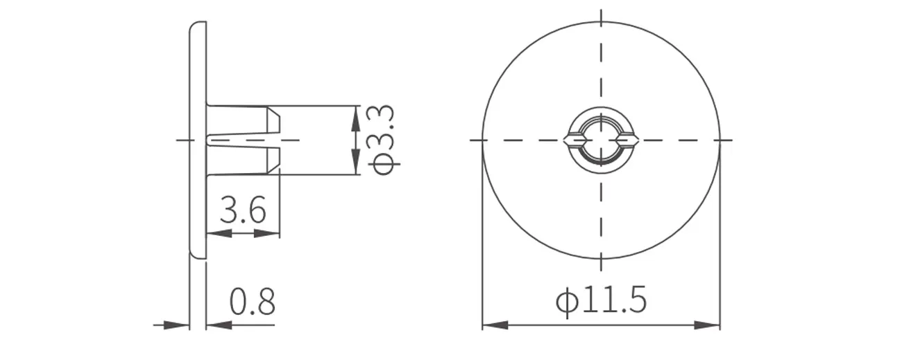 Plastic Cover MK-KG-32-01-05 8# 10