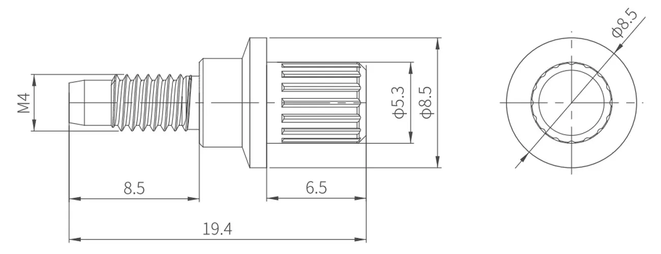Shelf Pin MKGBD-13-2-4