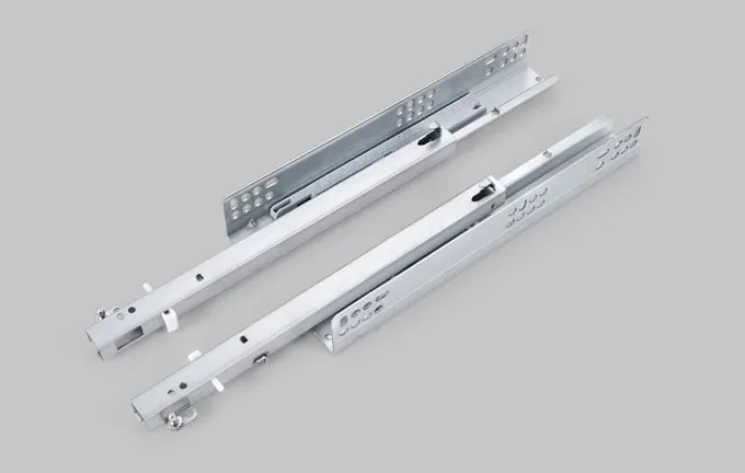 two segment push open concealed slide with fixing pin mk rxft216b manufacturers